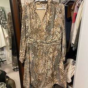H&M snakeskin dress